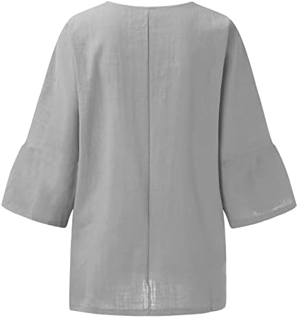 Najbolje jakne Uskršnji ispisani bluza za bluzu za bluzu sa okruglim vratom 3 od 4 od 4 rukavska posada