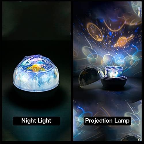 LKYBOA zvjezdano nebo noćno svjetlo Planeta Magic projektor zemlja Univerzum LED lampa šareno rotirajte
