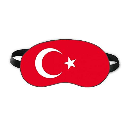 Turska Nacionalna zastava Azija Zemlja Sleep Shield Shield Soft Night Poklopac sjene