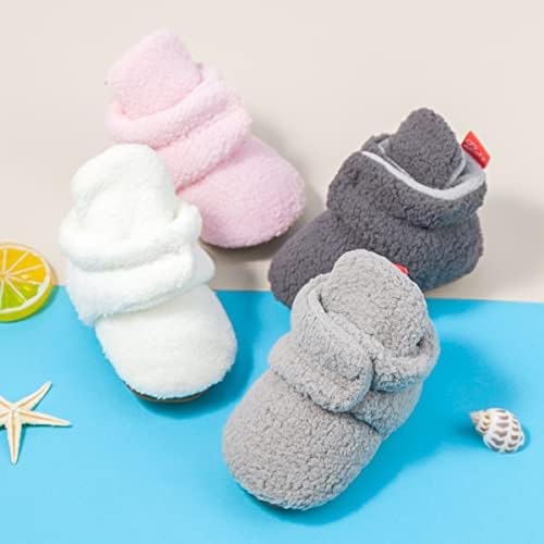 Cengily Newborn Baby Gither Pamučne čizme Dječji papuče za dječake Ostanite na čarapima Soft Cipele Non
