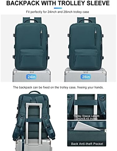 VGCUB veliki putni ruksak,ruksak za nošenje za žene i muškarce odobren od strane aviokompanije ruksak za
