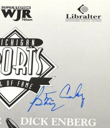 Mnogo Barney McCosky potpisao Michigan sportski Hof programi 2 autogram-MLB Časopisi sa autogramom