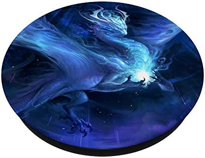 Plava Dragon Galaxy Stars mitologija stvorenja Fantasy Popsockets Grip i stoji za telefone i tablete