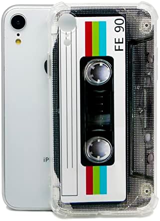 Fateam Matte Finish Country Mekani stražnji poklopac sa TPU soft kaseta za retro kaseta za retro kasete