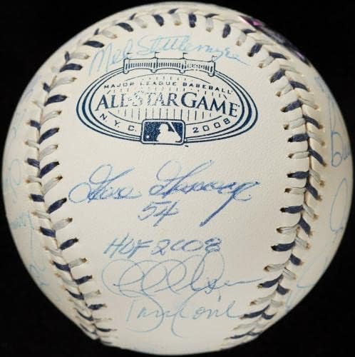 Derek Jeter Mariano Rivera Yankees Legende potpisali 2008 All Star bejzbol Steiner - autogramirani bejzbol