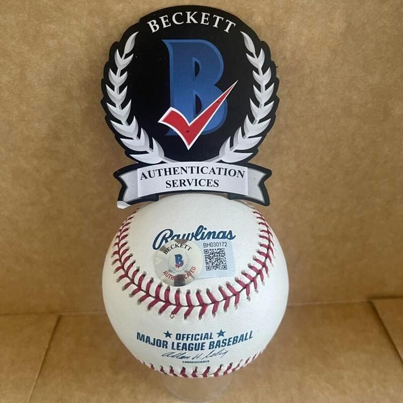 Buck Martinez Royals / Blue Jays potpisan Auto M.L. Bejzbol Beckett ovjeren