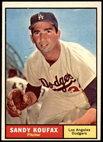 1961 TOPPS 344 Sandy Koufax Los Angeles Dodgers Dean's Cards 5 - Ex Dodgers