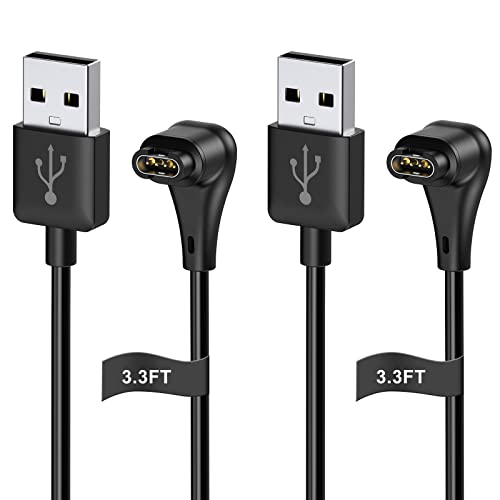 Auarte 2pack kabl za punjenje za Garmin sat 3.3 Ft USB kabl za punjenje prenos podataka za Garmin Fenix