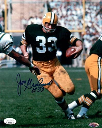 Jim Grabowski potpisao autogramirani 8x10 Photo Green Bay Packers JSA AB54929 - AUTOGREM NFL fotografije