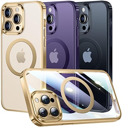 Alphex [iPhone službena boja] magnetska futrola za iphone 14 pro [izgled kao carseb] [Kompatibilan s magsafe]