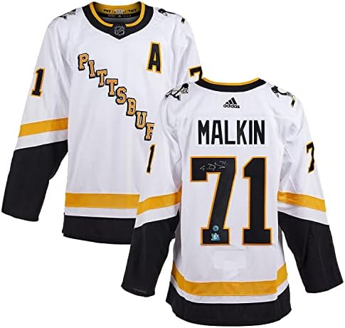 Evgeni Malkin Pittsburgh Penguins potpisao je obrnuto retro Adidas Jersey - autogramirani NHL dresovi