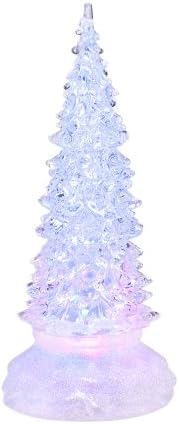 Odjel 56 Frosty Lit Tree Mala figurica, 8.375 inča