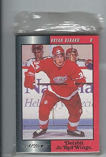 1990-ih Detroit Junior Crvena krila izdala je kartica BRYAN Bearrd Sean Haggerty - hokejske kartice u obliku
