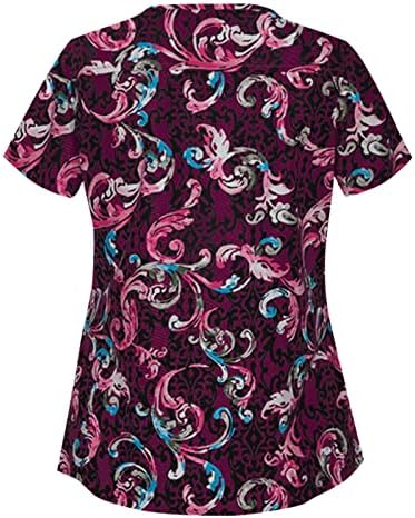 Top Tee za dame ljeto kratki rukav udobne boje odjeća modni ured piling uniforma Visoka Niska Tshirt B1