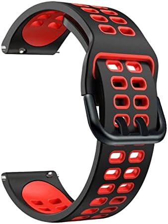 BKUANE 22mm silikonske trake za Suunto 9 Peak na otvorenom Sport Smart Watch Prozračiva za narukvicu za