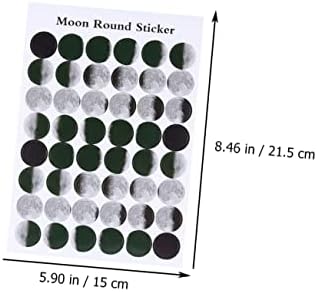 Sewacc 60 listova miješana modna pribora za motore Eclipse Planer DIY ručno dizajnirana koverta Lunar dekora
