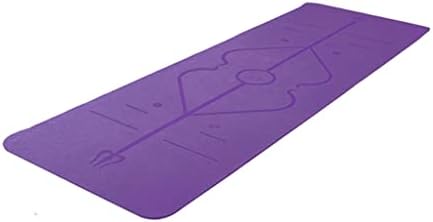 DHTDVD Yoga Mat TPE Sport Mat 183x61cm Yoga neklizajuća akupresura Execise za pod teretane sa pozicionom
