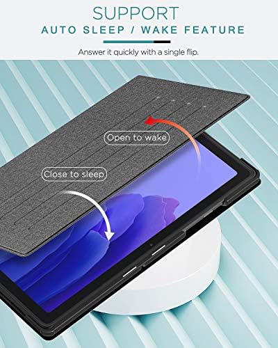 Moko Tablet Case kompatibilan sa Galaxy karticom A7 2020, tanka poklopca Shell futrola sa automatskim buđenjem