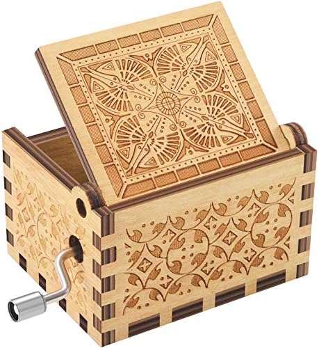 Ukebobo Wooden Music Box - Worlds Best Dad Music Box - Pokloni za oca - 1 set