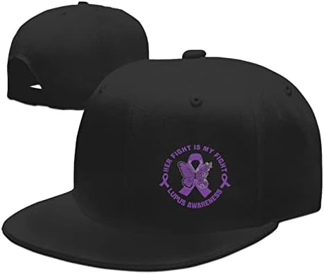 Lupus Awareness Snapback šeširi za muškarce i žene Podesiva bejzbol kapa sa ravnim obodom sa ravnim novčanicama