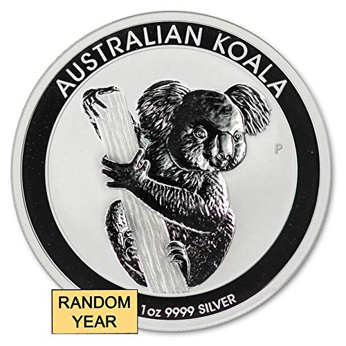 2007 - Prezentacija Australian 1 oz Silver Koala Koala Coins sjajno je necrnuo sa potvrdom o autentičnosti