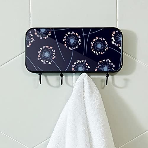 Ljepljivi kukiča od nehrđajućeg čelika za ručnik kaput zaglavljene u kupaonici ili kuhinjskom cvijeću sa