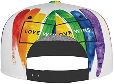 Slatka LGBT Bejzbol šešir Rainbow LGBT Gay Pride bejzbol kapa Podesiva slatka LGBT Print šešir za muškarce