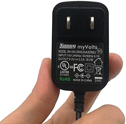 MyVolts 9V adapter za napajanje kompatibilan sa / zamjenom za DYMO LM-400 etikete naljepnica - US Plug