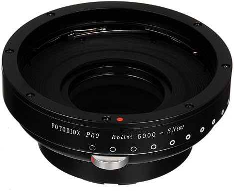 FOTODIOX PROIS Adapter za montažu objektiva kompatibilan sa Rollei 6000 sočivima u Sony Alpha A-Mount kamere