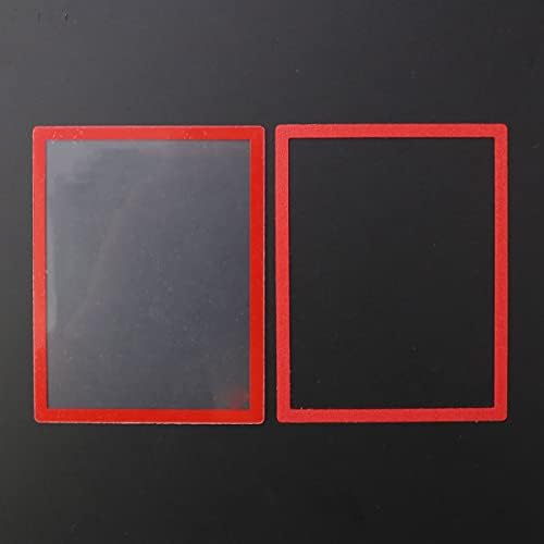 Zamjena gornjeg LCD ekrana plastični poklopac sočiva + donji okvir za DS Lite NDSL konzolu Crvena