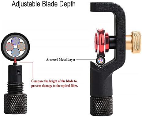 Poprečni oklopni kablovski stripper optički alat za skidanje klizanja <br/> za održavanje 4-10mm