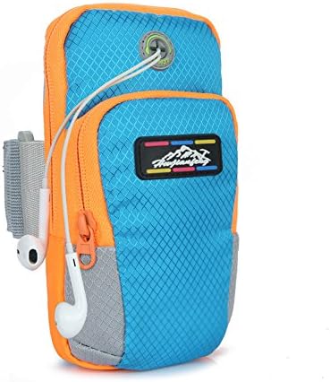 Deerbird Sportska ručica, plavi paket za pokretanje ručnih paketa Dvostruki džepovi Prozračna vodootporna