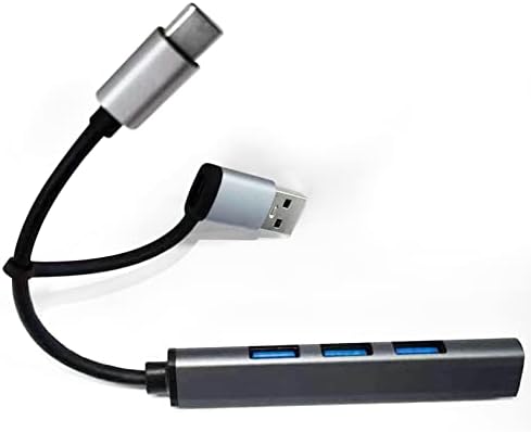 SGIN USB C Hub, USB Tip C na USB Adapter sa 4 USB 3.0 porta, 5V / 3A, 3 u 1 USB-C razdjelnik kompatibilan za Laptop, MacBook, Chromebook, PC, fleš disk