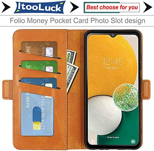 ItooLuck za Samsung Galaxy A14 5G kožnu futrolu za novčanik, Flip Folio / držač kartice | džep za fotografije
