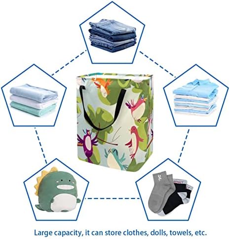 Cartoon Treetop Bird Print sklopiva korpa za veš, 60L vodootporne korpe za veš kanta za veš igračke skladište za spavaonicu u kupatilu