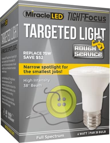 Miracle LED gruba usluga čvrsti fokus LED detaljno svjetlo - zamjenjuje 75W-reflektor visokog intenziteta