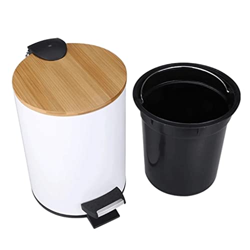 Xbwei 3/5L drvena preklopna kanta za smeće Organizator kupatila kuhinja dnevna soba ured