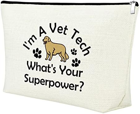 Veterinar Tech poklon torba veterinarskog zahvalnosti Poklon Hvala vam poklon za veterinarstvo Ženska kozmetička