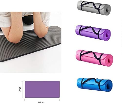Debela prostirka za jogu fitnes & amp; podloga za vježbanje za muškarce, žene & amp; djecu, JPLZi neklizajuće