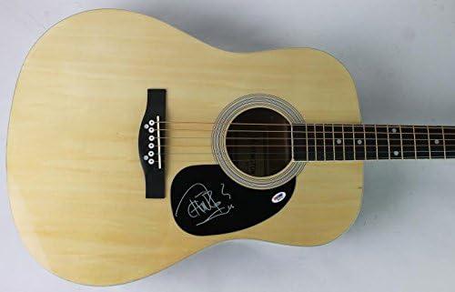 Tommy Chong up in Smole Authentic potpisan akustičnu gitaru PSA / DNK Q51370