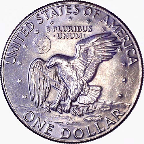 1974 D Eisenhower Ike dolar 1 sjajan ukinuli