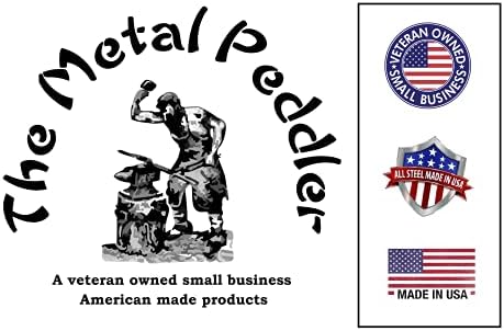 Metalni peder Belgian Malinois - držač za ključeve za zid - mali 6 inčni širok - izrađen u SAD-u; Poklon