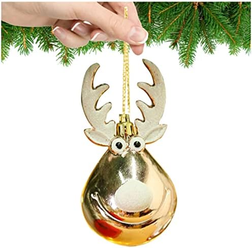 Božićni ukrasi plastični božićni privjesak Božićni jelen Viseći ukrasi Božićna dekoracija perla božićnih