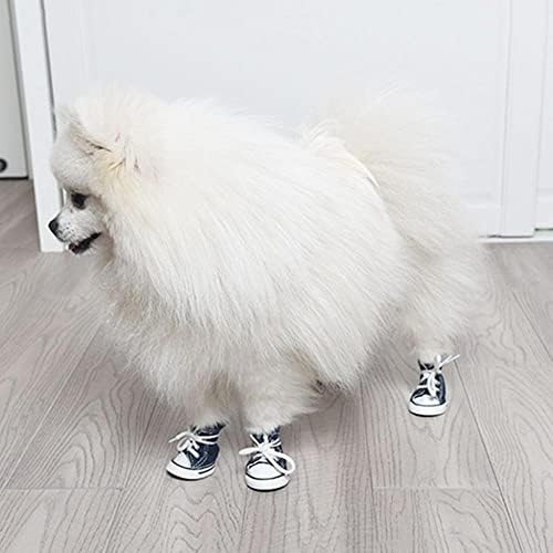 Cipele za pse Vodootporne 4pcs / set štenad tenisica prozračna ležerna stil vanjskih kućnih ljubimaca