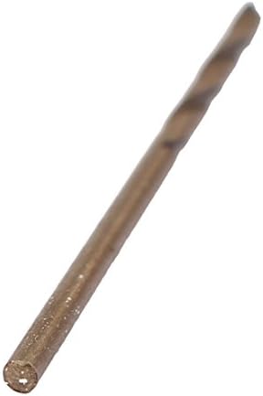 Aexit 40mm dužina držača alata 1.5 mm prečnik rezanja ravna Bušaća rupa Twist burgija Gold Tone 20kom Model:29as499qo65