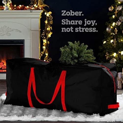 Cokino Holiday Décor Storage božićno drvo Storage Bag sa izdržljivim ojačanim ručkama & Dual Zipper Umjetna rastavljena stabla suza dokaz Oxford Duffle Bag Božić Decor Storage Bag