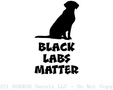 Crne laboratorije su važne - smiješno! - precizni vinilni naljepnica / naljepnica