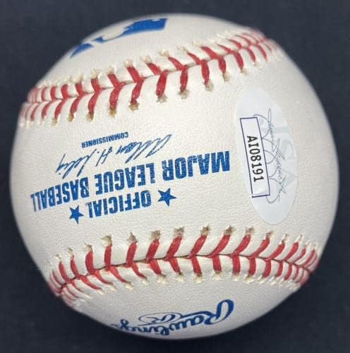 Lou Brock Hof 85 potpisan bejzbol JSA - autogramirani bejzbol