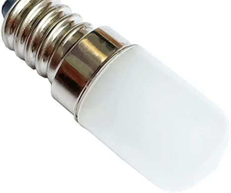 E14 2W LED sijalica Mini T18 sijalica za frižider 15w lampa sa žarnom niti zamjena SMD2835 LED čipovi za frižider zamrzivač mikrovalna pećnica 6000K hladno bijela AC110V ne zatamnjiva Bijela PC poklopac pakovanje od 6