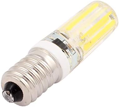 X-DREE AC 220V 5W COB LED žarulja za kukuruz silikonska lampa Zatamnjena E14 neutralna bijela (AC 220V 5W COB LED Maíz Bombilla Lámpara de silicona Regulabilna E14 Neutro BLANC-O